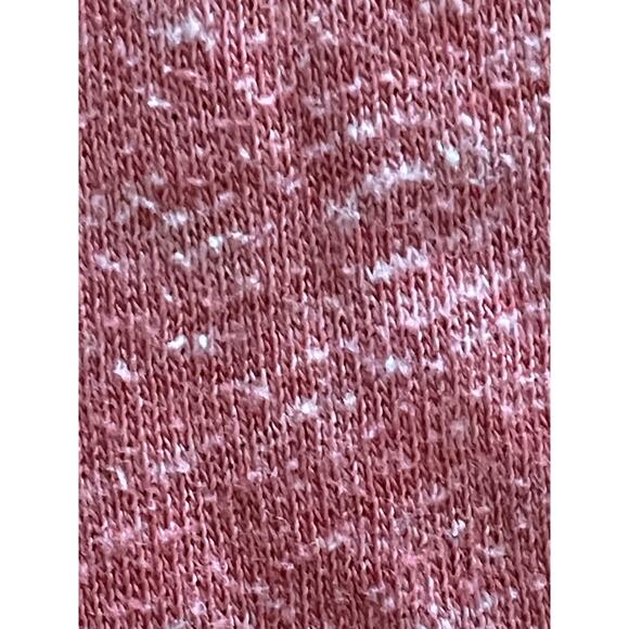 AG Adriano Goldschmied Heathered Red Cotton blend Short Sleeve T-Shirt Large - Picture 7 of 8